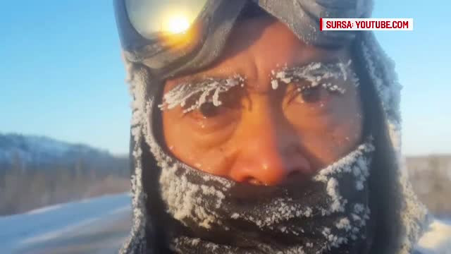 Doarme afara la MINUS 21 de grade Celsius. Cum se pregateste un roman pentru cel mai friguros ultramaraton din lume