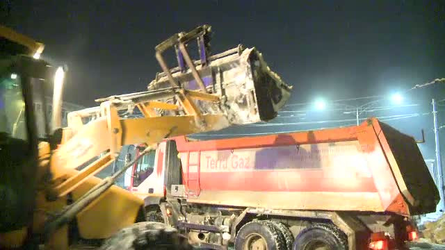 Marea "curatenie generala" din Capitala. Unde sunt duse tonele de zapada de pe sosele si trotuare