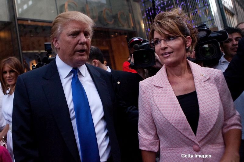 Donald Trump si Sarah Palin