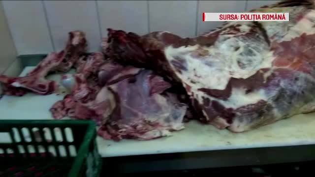 Macelaria din Capitala unde animalele sunt sacrificate in curte, iar carnea vanduta fara certificate