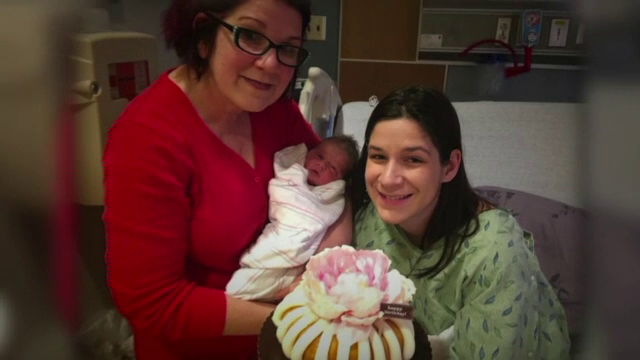 Trei generatii si o aniversare pentru o fetita din SUA. Sansele sa se intample asa ceva sunt de 1 la 133.000