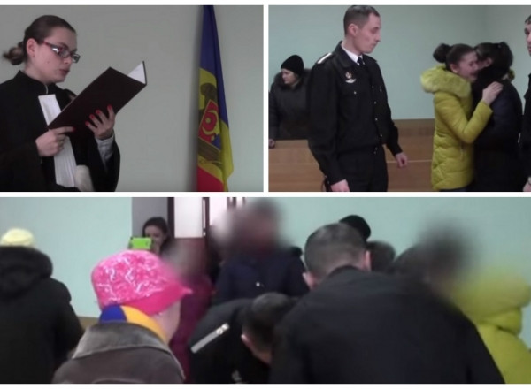 Femeie cu cinci copii, condamnata la inchisoare pentru ca si-a omorat sotul violent. A fost incatusata sub ochii copiilor