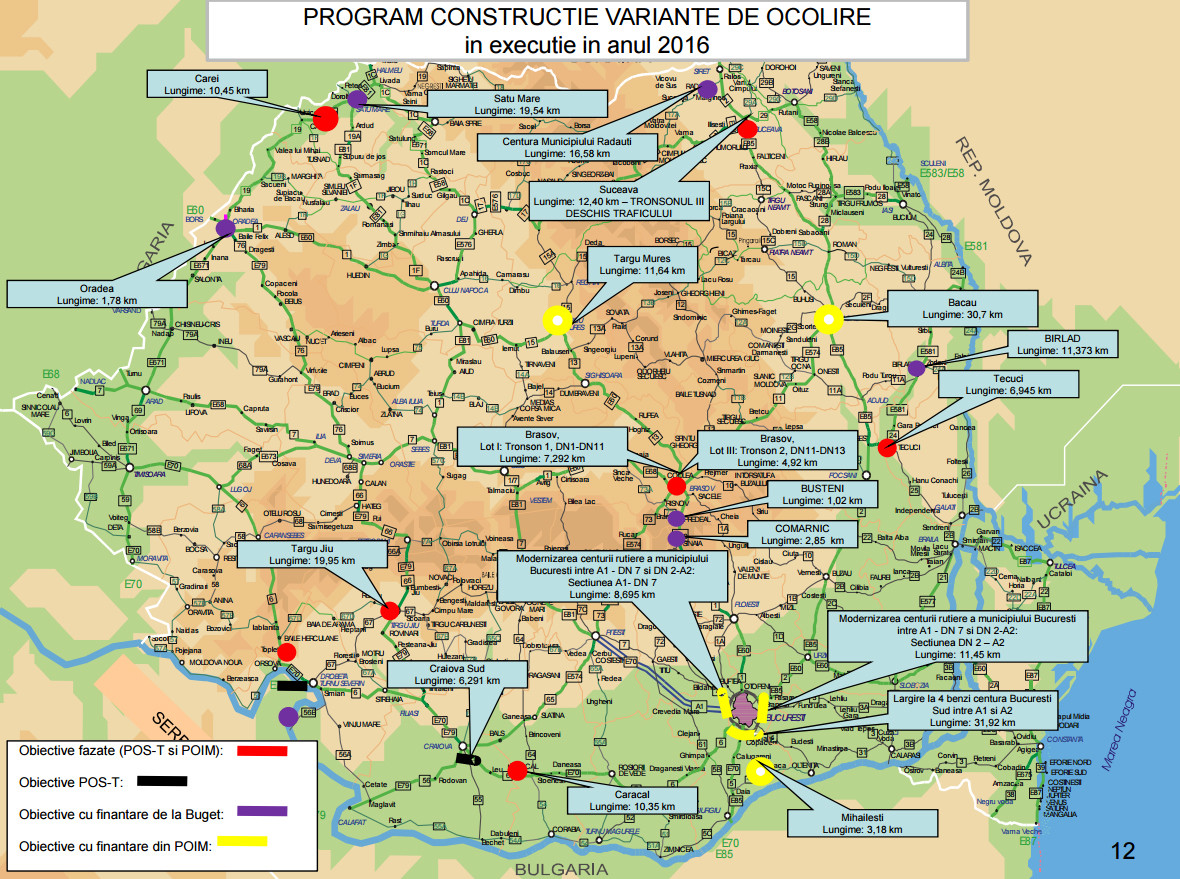 harta variante ocolire CNADNR 2016