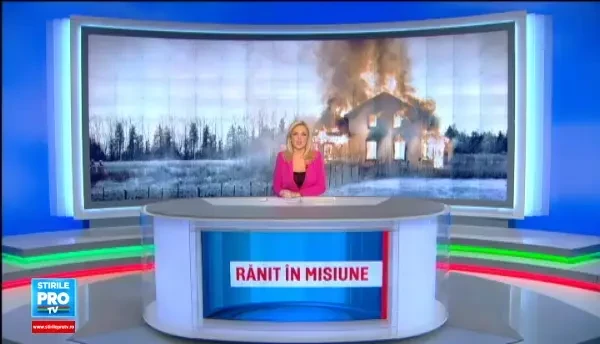 Pompier ranit in timpul unei interventii, la Stefanesti. ISU avertizeaza oamenii sa-si curete cosurile de fum