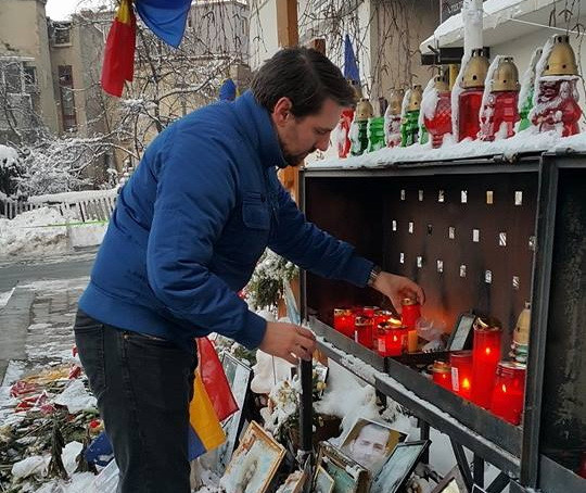 Nicolae de Romania, moment de reculegere la Colectiv. Un bucurestean l-a recunoscut, iar fotografiile au ajuns pe Facebook