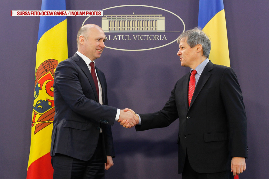 Scrisoarea lui Ciolos pentru premierul R. Moldova. In ce conditii va primi Chisinaul un imprumut de 60 de milioane de euro