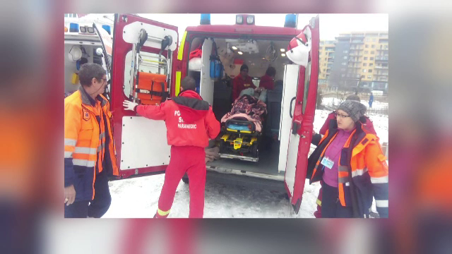 Decizie extrema luata de o femeie din Constanta, dupa ce i-a luat foc vila. S-a speriat si s-a aruncat de la etajul unu