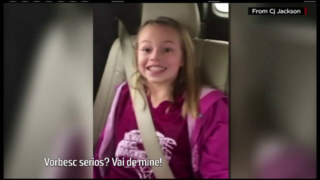 Donald Trump are lipici la copii. Reactia acestei fetite de 9 ani cand afla ca va merge sa il vada pe politician