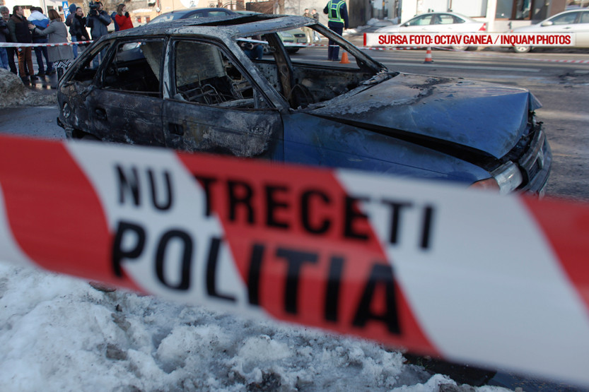 S-a suparat "foc" pe Justitie si a comis un gest extrem. Cine e Gica Gogoasa, romanul care si-a incendiat masina in fata CSM