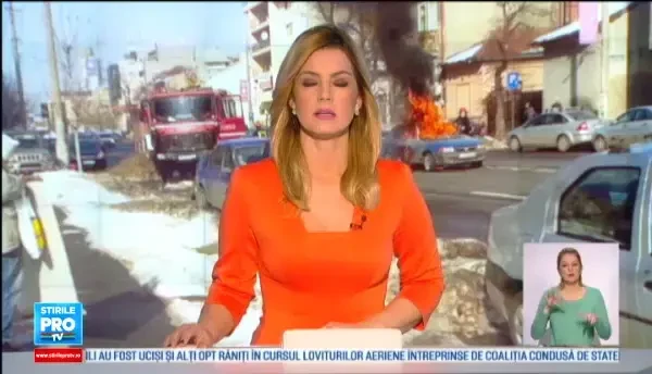 Barbatul care si-a dat foc la masina in fata cladirii CSM, adus in fata judecatorilor. Ce pedeapsa risca pentru fapta sa