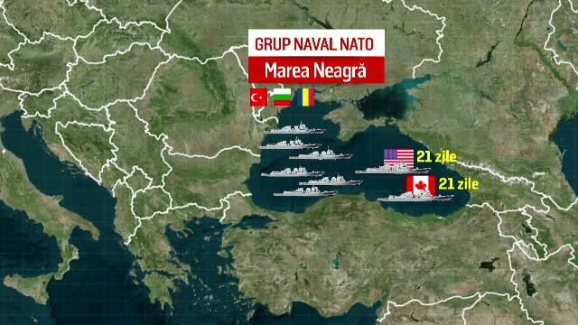 Romania cere infiintarea unei flote NATO in Marea Neagra, pentru "aparare si descurajare". Ce reactie ar putea avea Rusia