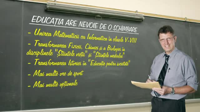 Se pregateste o noua schimbare in educatie. Matematica se uneste cu informatica, fizica si chimia devin "Stiintele vietii"