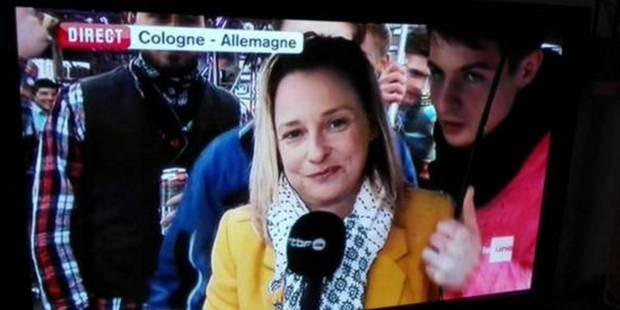 O jurnalista belgiana, agresata sexual chiar in timpul unei transmisiuni live din Germania. Politia ii cauta pe atacatori