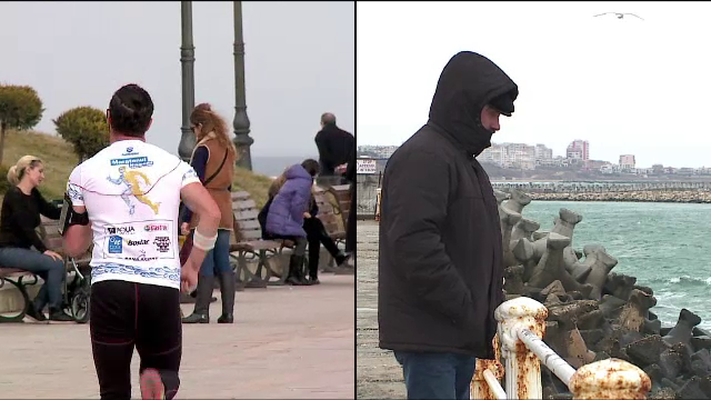 In 30 de ore, locuitorii din Constanta au avut parte de doua anotimpuri. Temperaturile au scazut brusc de la o zi la alta