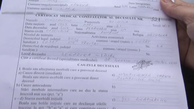 O femeie a murit in spital dupa o banala infectie. Rudele sustin ca asistenta i-a dat un medicament la care era alergica