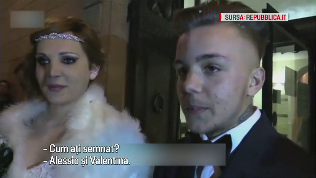 Adevarul din spatele acestei poze de nunta. Cine sunt, de fapt, cei doi miri: "Eu cred ca oamenii trebuie sa fie fericiti"