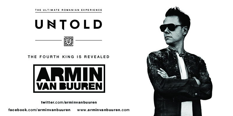 Armin Van Buuren revine pe scena celui mai bun festival din Europa, UNTOLD!