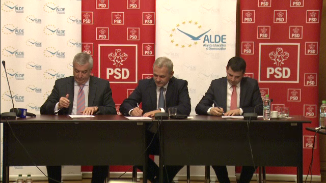 Dupa intelegerea cu UNPR, PSD a mai semnat un protocol de colaborare cu un partid din Parlament
