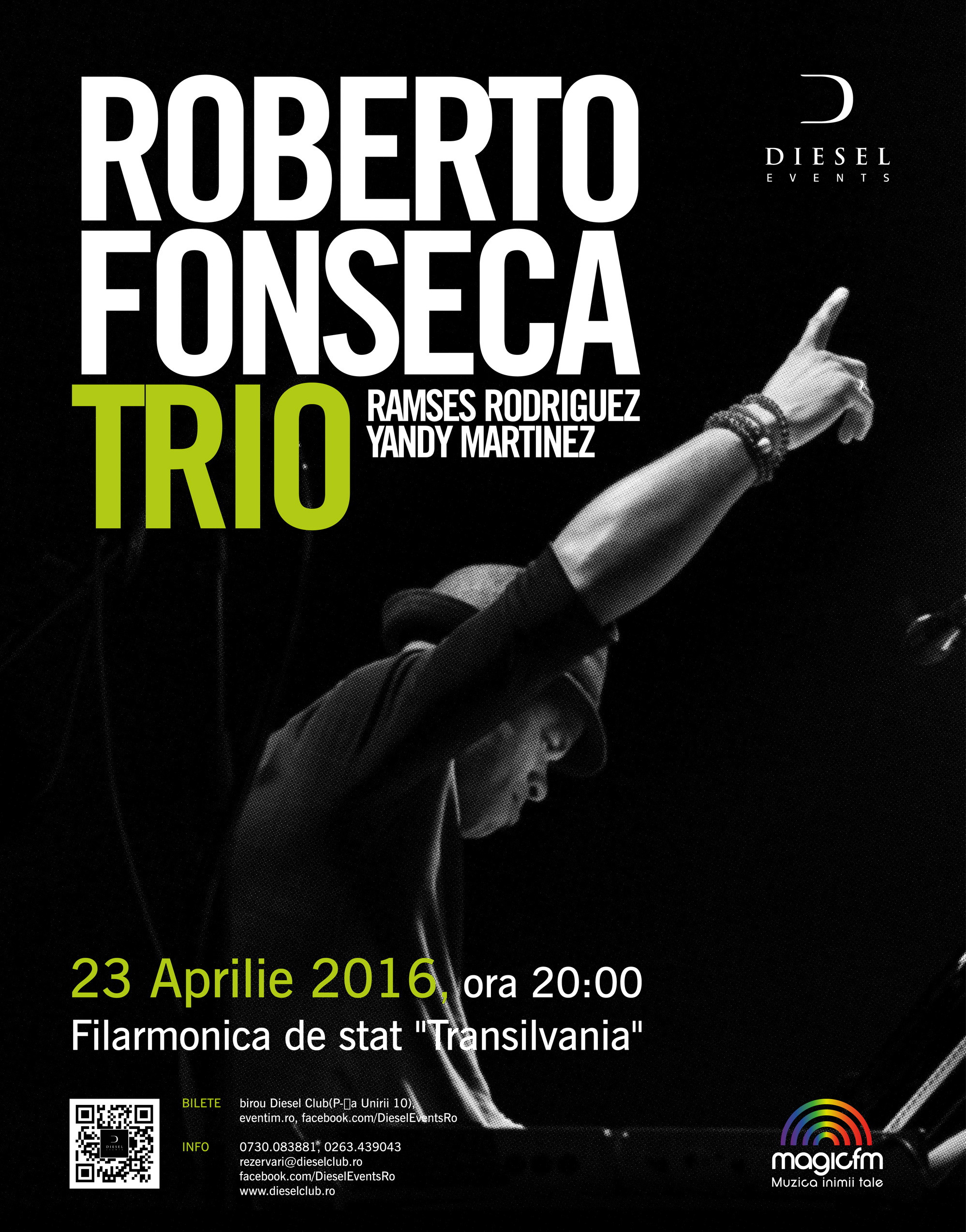 Roberto Fonseca in premiera la Cluj
