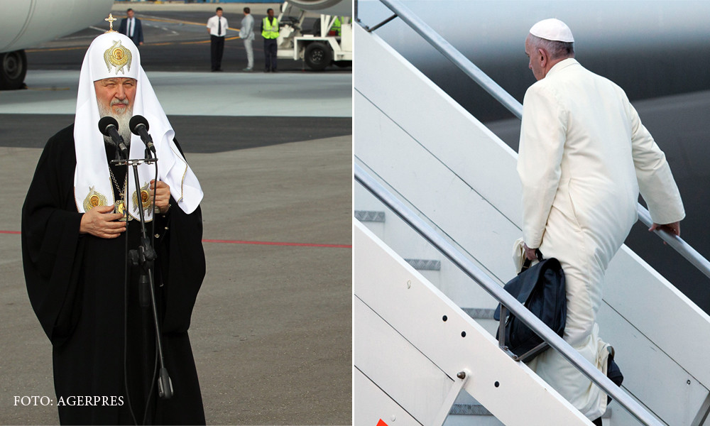 Intalnire istorica la Havana intre Papa si seful Bisericii Ruse, dupa 2 ani de tratative secrete. Mesajul Kremlinului