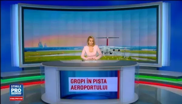 Celebrele gropi de pe soselele din Romania au aterizat si pe Aeroportul Otopeni. O pista a fost scurtata cu 30%