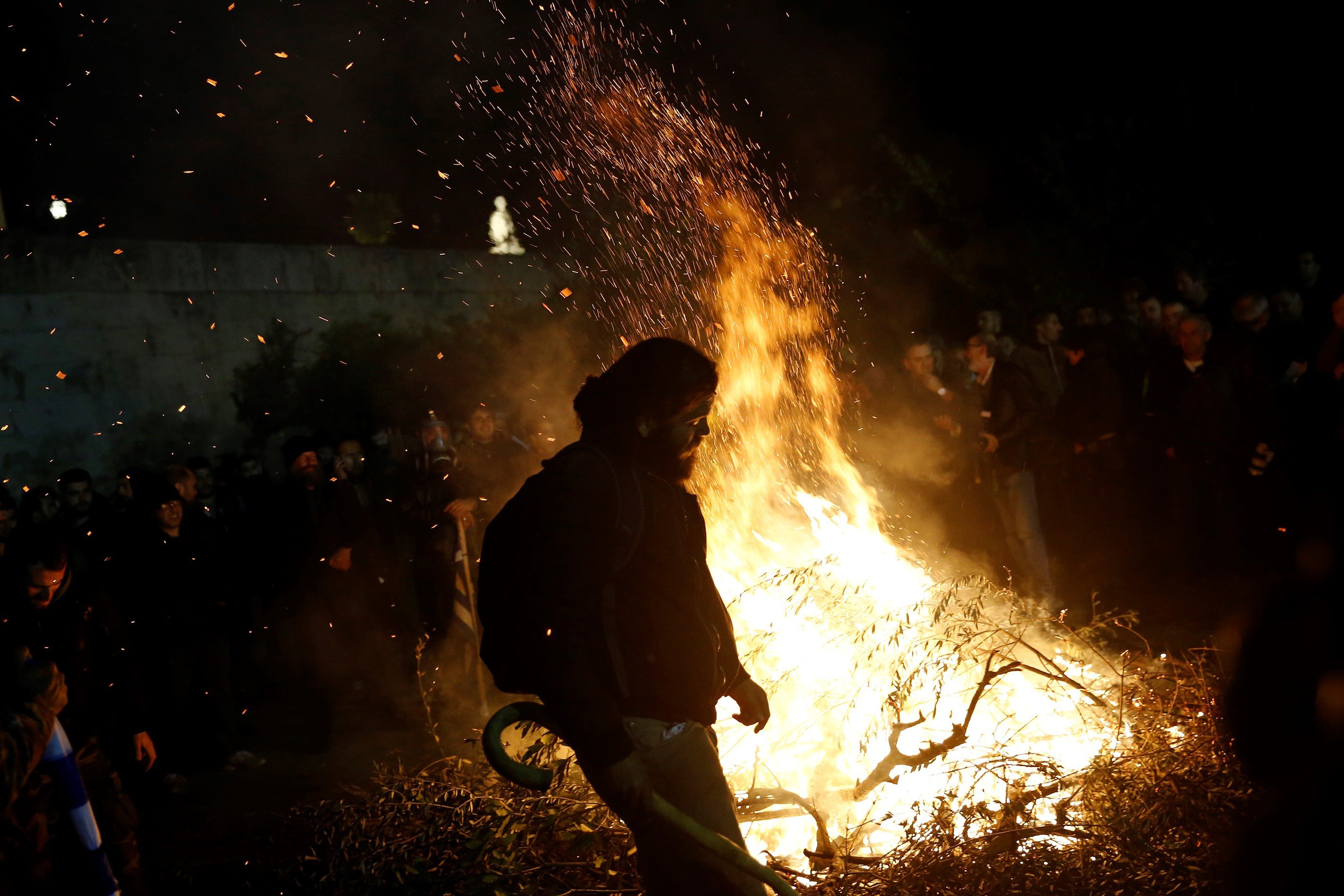 Atena, protest - Getty