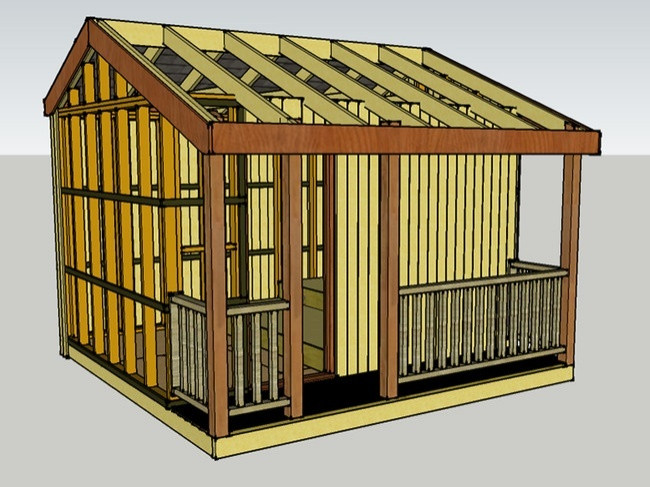 A construit de la zero o baraca in curte. Nimeni nu se asteapta sa gaseasca asa ceva inauntru