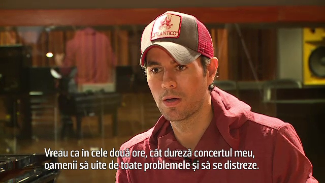 Care sunt marile iubiri ale lui Enrique Iglesias. Artistul a stat de vorba cu reporterii PRO TV