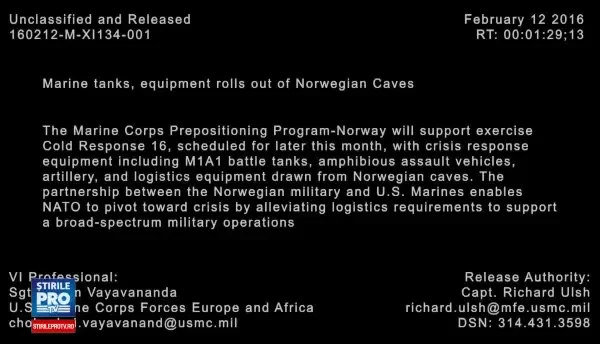 Pesterile secrete din Norvegia unde fortele de elita americane se pregatesc impotriva Rusiei. FOTO si VIDEO