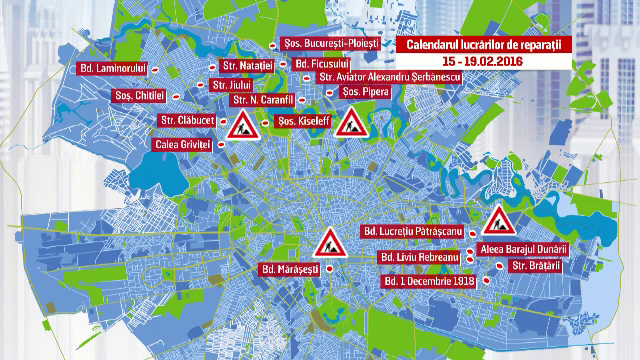 Ce se ascunde de fapt in spatele "marii asfaltari" anuntate in Capitala. Lista strazilor ce vor fi reparate din primavara