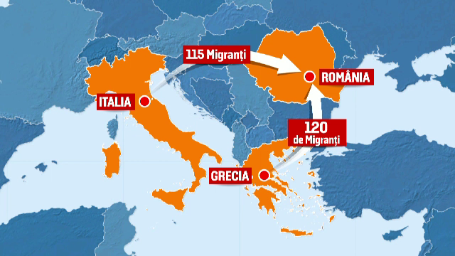 harta imigranti Romania