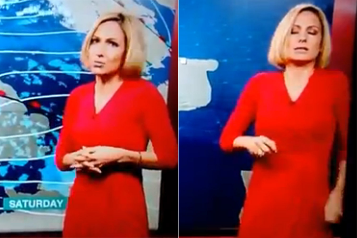 O prezentatoare meteo de la BBC a lesinat in direct. Ultimele cuvinte pe care a reusit sa le adreseze telespectatorilor