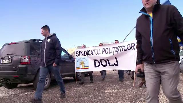 "Si eu sunt Godina" - protestul politistilor satui de abuzuri: "Sefii incurca Ministerul de Interne cu SRL-ul lor propriu"