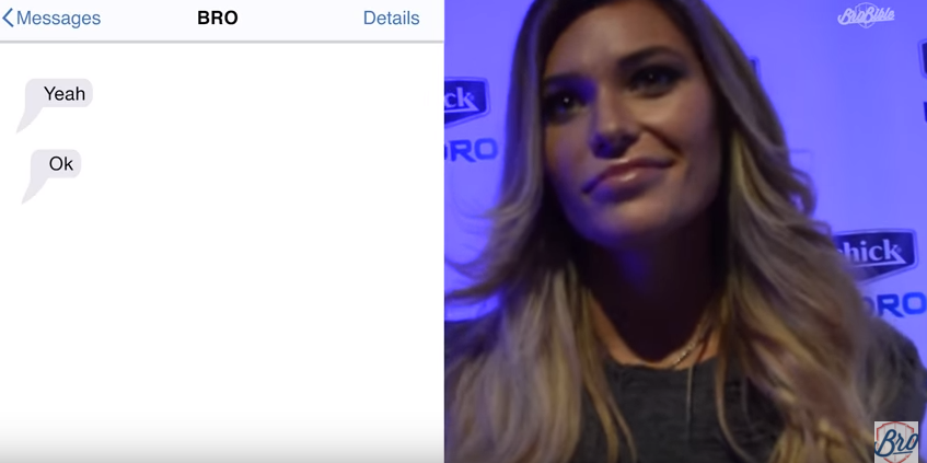 Cele mai proaste mesaje pe care i le poti da unei femei. Sfaturi de la un model Sports Illustrated: "Nu faceti niciodata asa ceva" :)