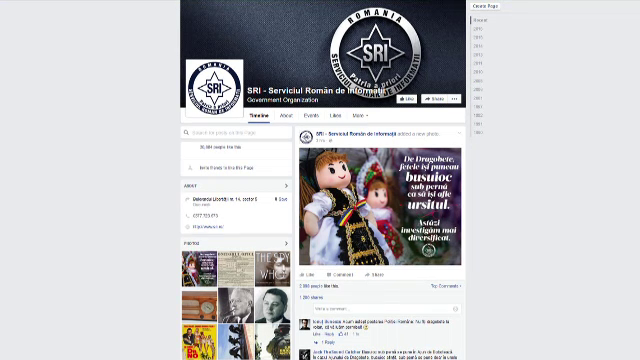 Dragobetele, sarbatorit de SRI, MApN si MAI. "Astazi investigam mai diversificat!"