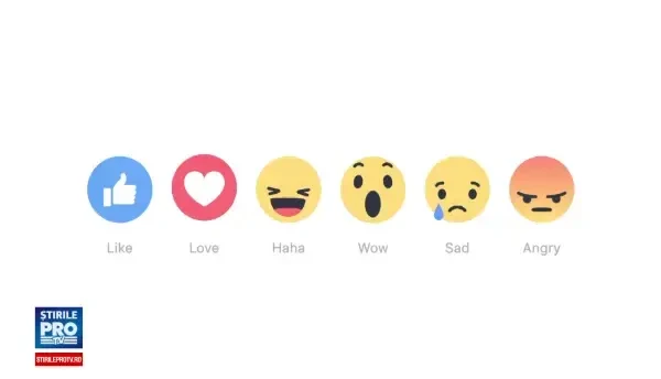 Facebook introduce noile butoane de reactii. Ce optiuni au la dispozitie utilizatorii retelei sociale