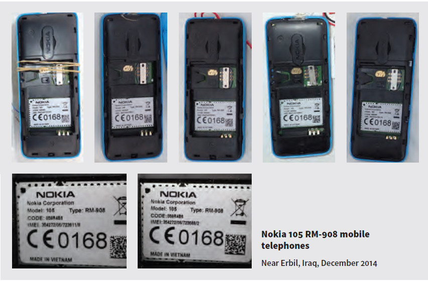 telefoane Nokia capturate in Irak folosite ca detonatoare