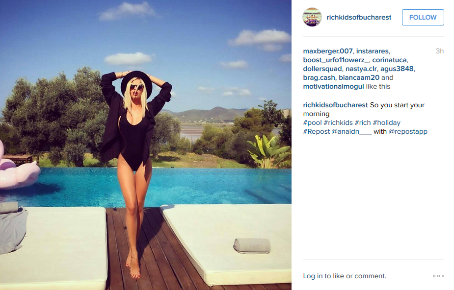 Copiii de bani gata ai Capitalei se lauda pe Instagram. Opulenta expusa in imagini, pe @richkidsofbucharest
