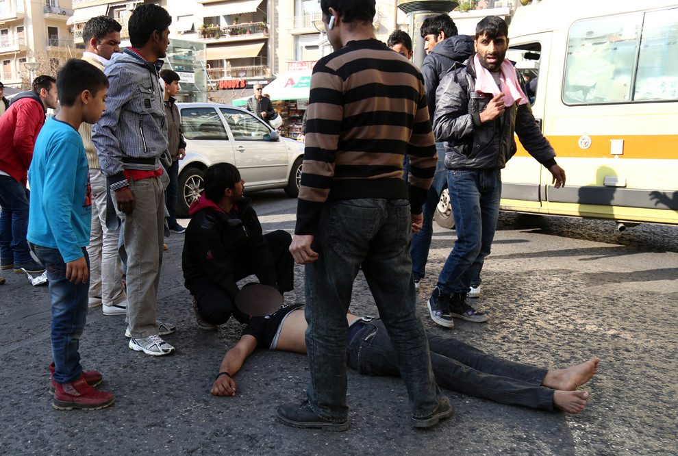 migranti, grecia, agerpres