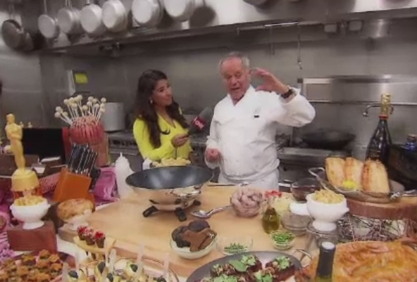 Somon in forma de statueta sau mini-taco umplute cu homar, in meniul de la Oscar. Ce mananca Stallone sau DiCaprio