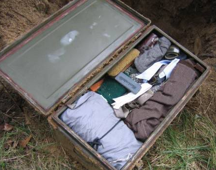 Cufarul unui soldat german din cel de-al II-lea razboi mondial, dezgropat in Rusia. Ce a fost gasit in el