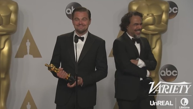 OSCAR 2016. Reactia lui Leonardo DiCaprio la intrebarea unei jurnaliste. Toata sala a inceput sa rada. VIDEO