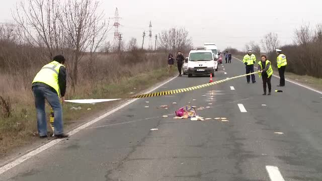 O femeie din Timisoara a murit dupa ce a traversat printr-un loc nepermis. Explicatia soferului