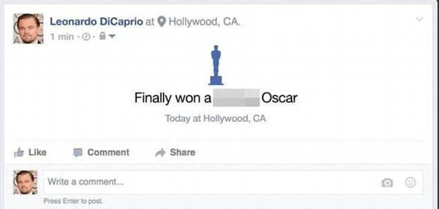 Nu e gluma: DiCaprio a castigat in sfarsit Oscarul. Cele mai tari poante aparute pe internet :)