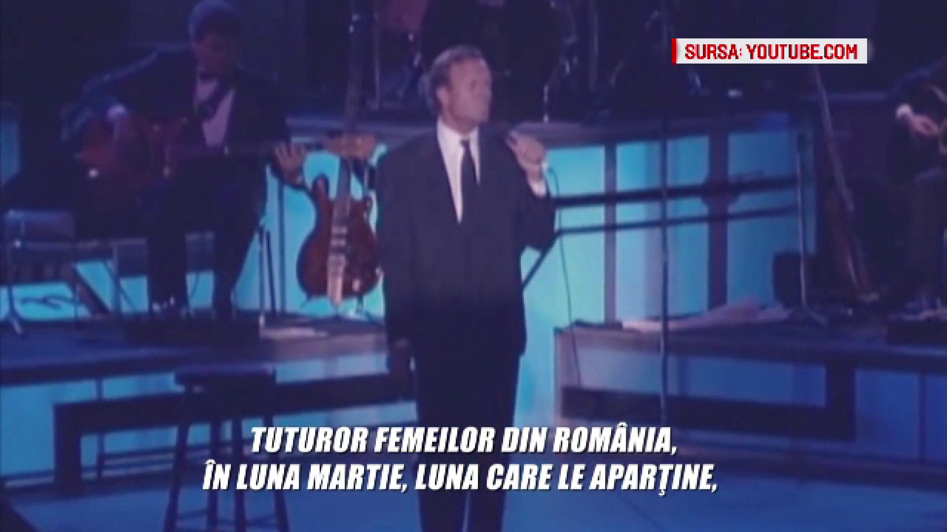 1 MARTIE si romanii. Flori, martisoare si o urare de la insusi Julio Iglesias pentru toate femeile din Romania