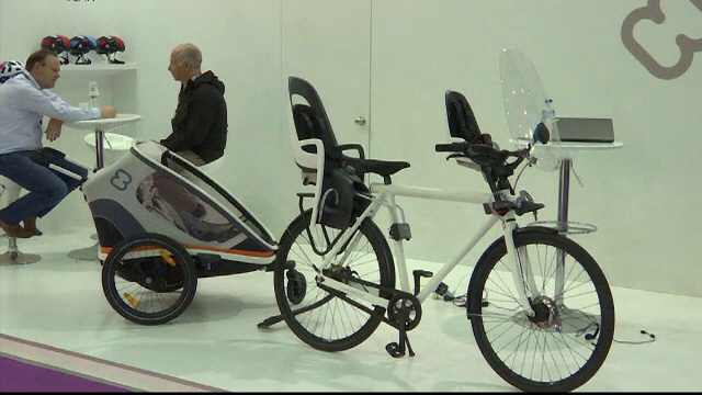 Bicicletele viitorului, prezentate la targul din Taiwan. Cum arata modelul cargo, care incape cu usurinta in lift