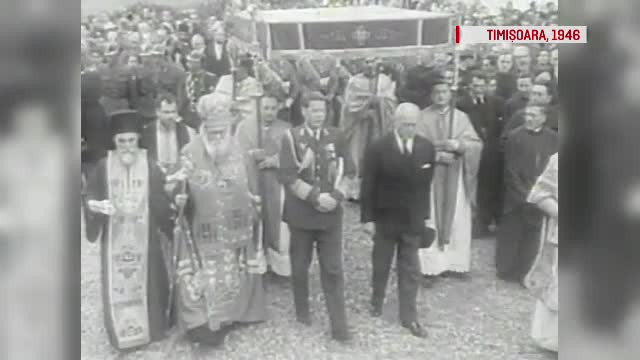 Rugaciuni pentru Regele Mihai in catedrala din Timisoara, edificiu pe care l-a ctitorit in 1946