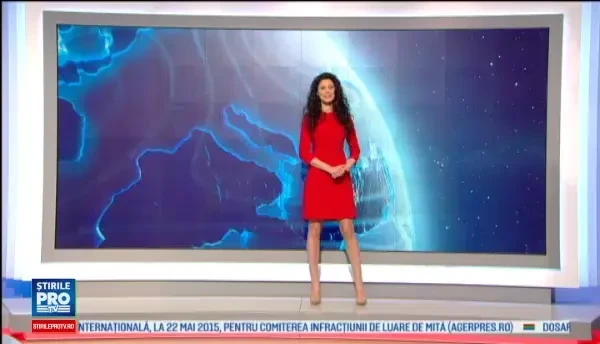 Vreme calda si frumoasa in partea de sud a tarii. Zonele unde va ploua si vor fi descarcari electrice