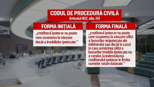 5 ani de chin pentru romanii cu credite ipotecare. Cum a disparut "Darea in Plata" intre Senat si Guvern in 2009