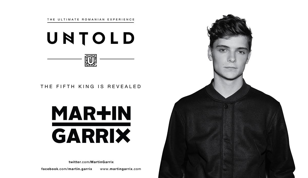MARTIN GARRIX, pentru prima data in Romania la UNTOLD
